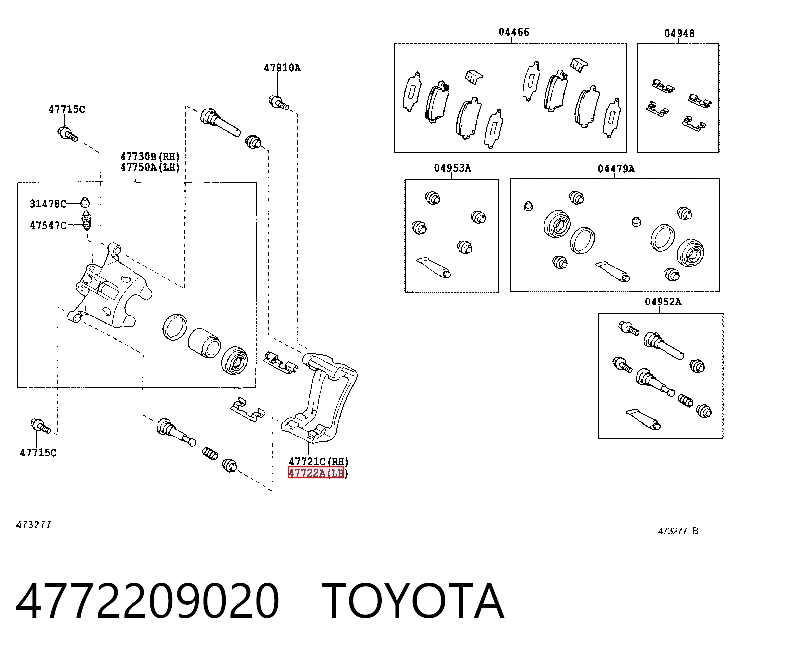 4772209020 Toyota