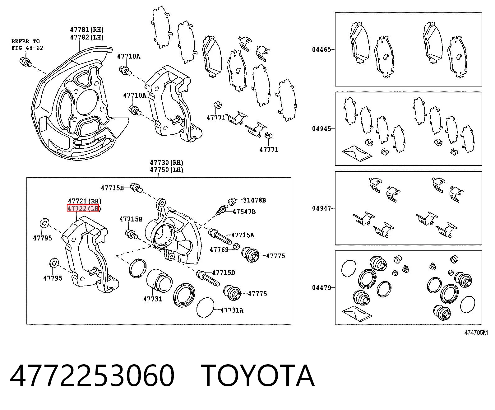 4772253060 Toyota