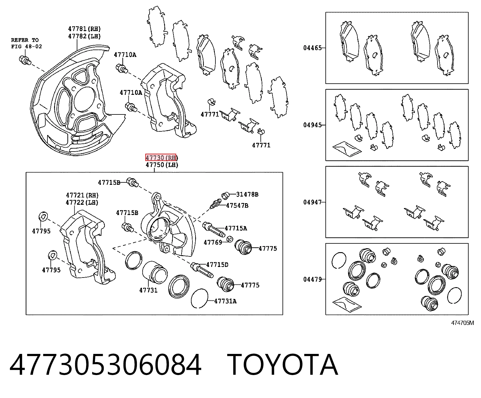 477305306084 Toyota