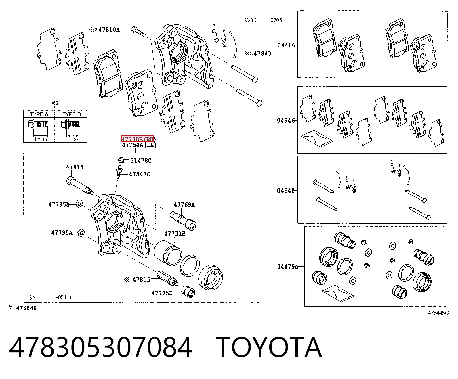 478305307084 Toyota