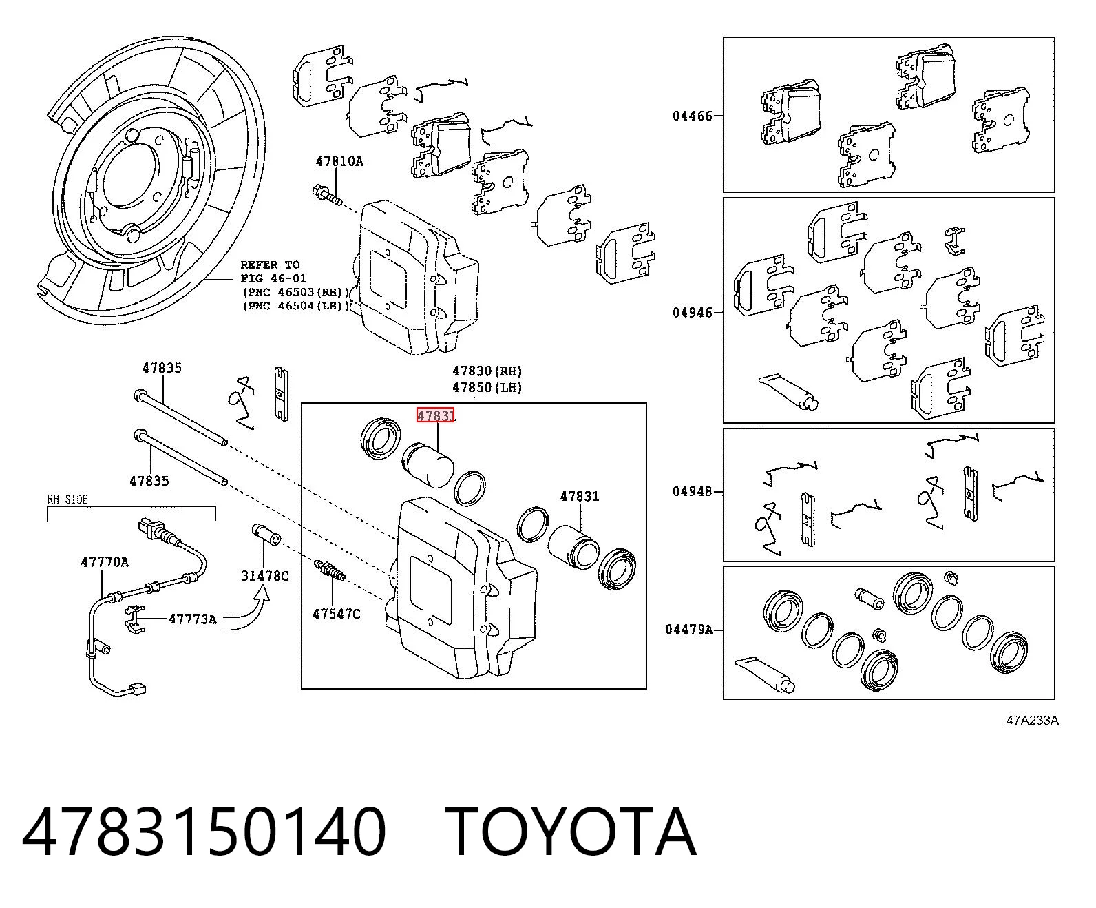 4783150140 Toyota