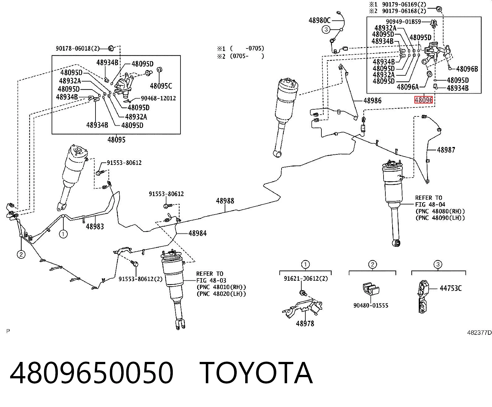 4809650050 Toyota 