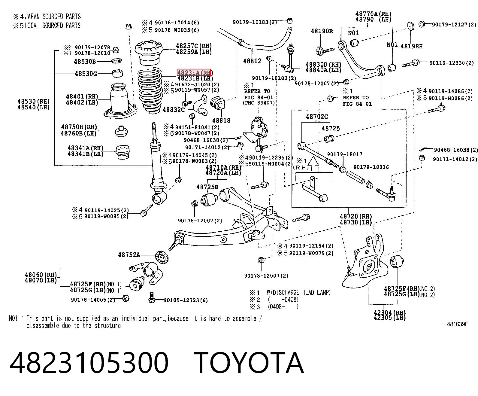 4823105300 Toyota