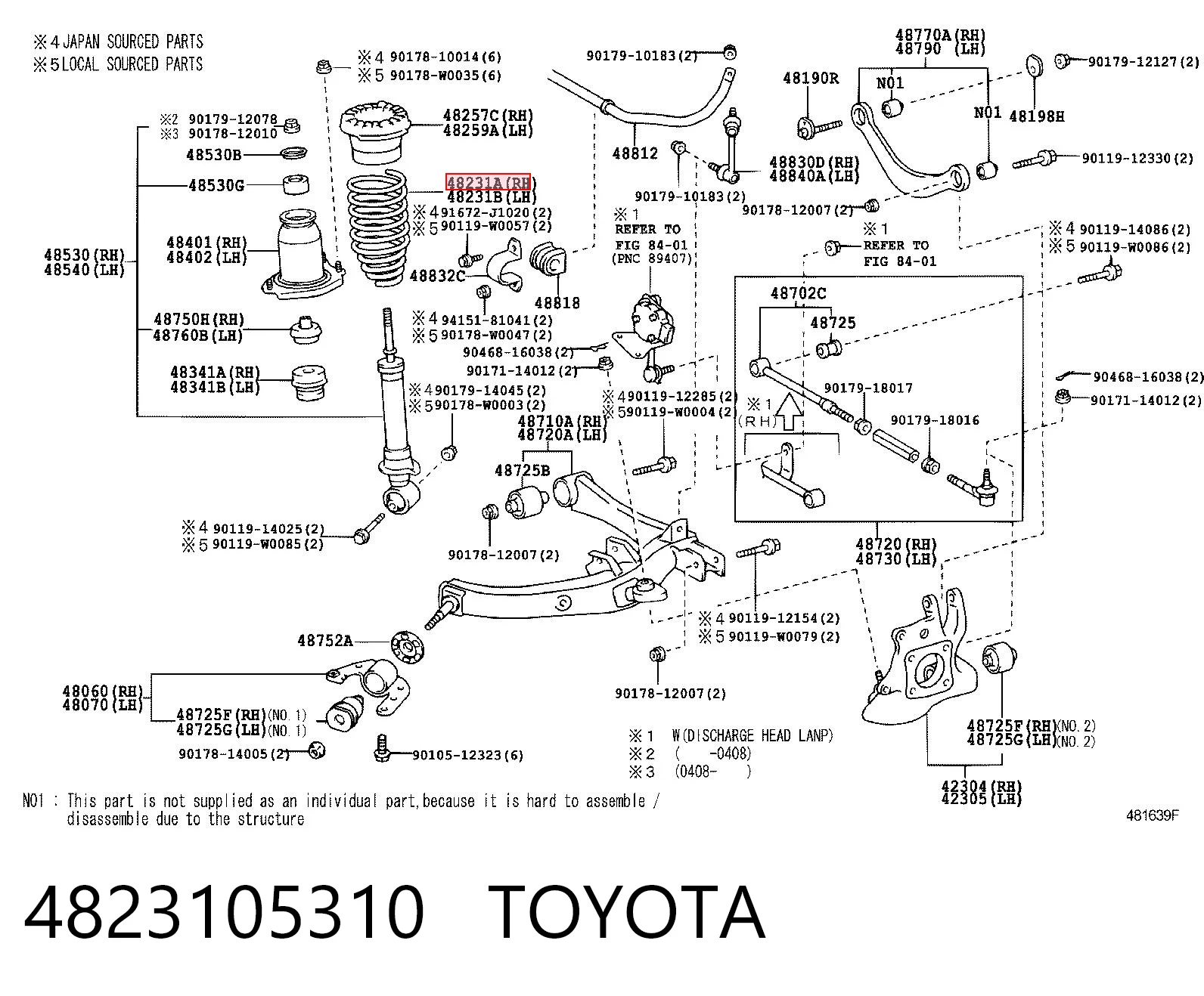 4823105310 Toyota