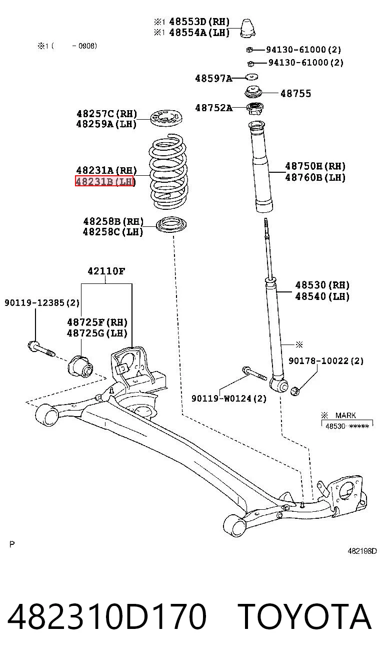 482310D170 Toyota