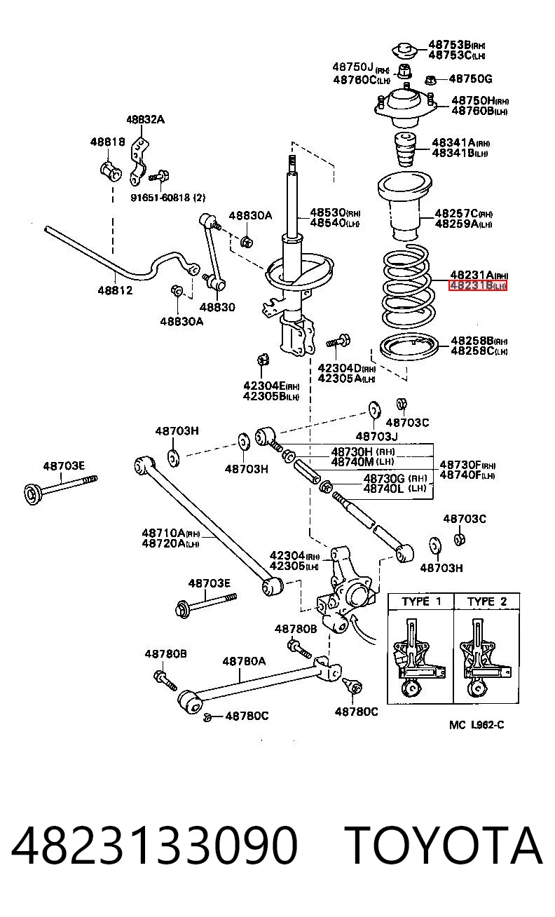  Toyota Camry  (V10)
