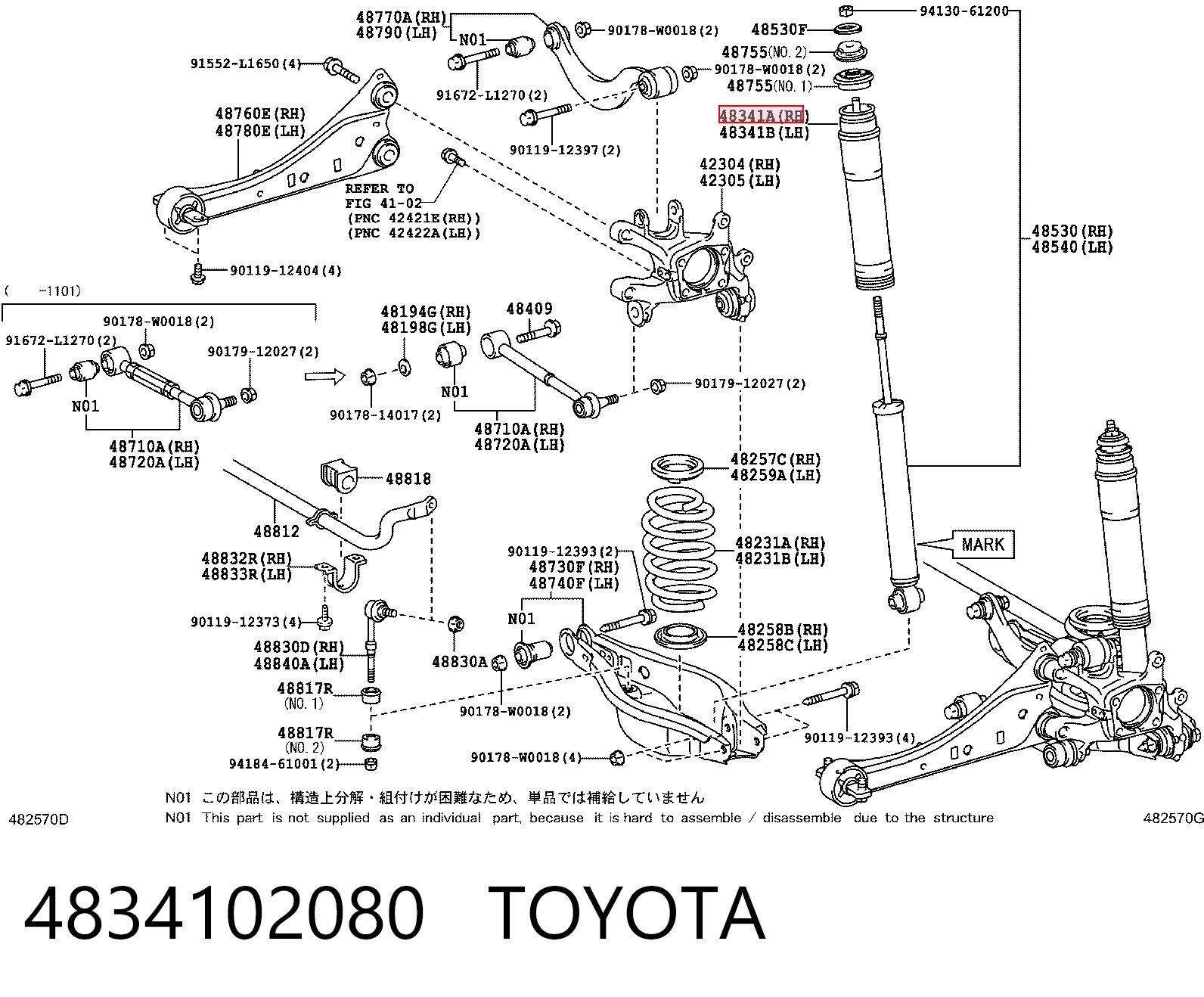4834102080 Toyota