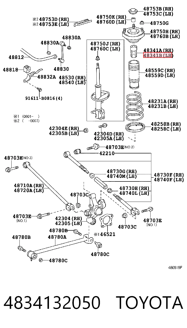 4834132050 Toyota