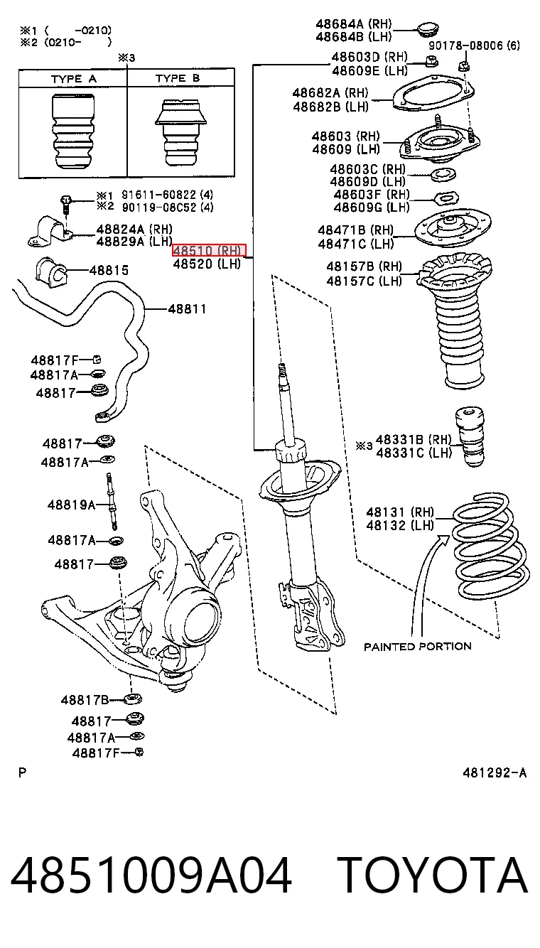 4851009A04 Toyota