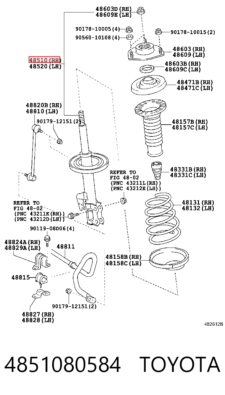 4851080584 Toyota