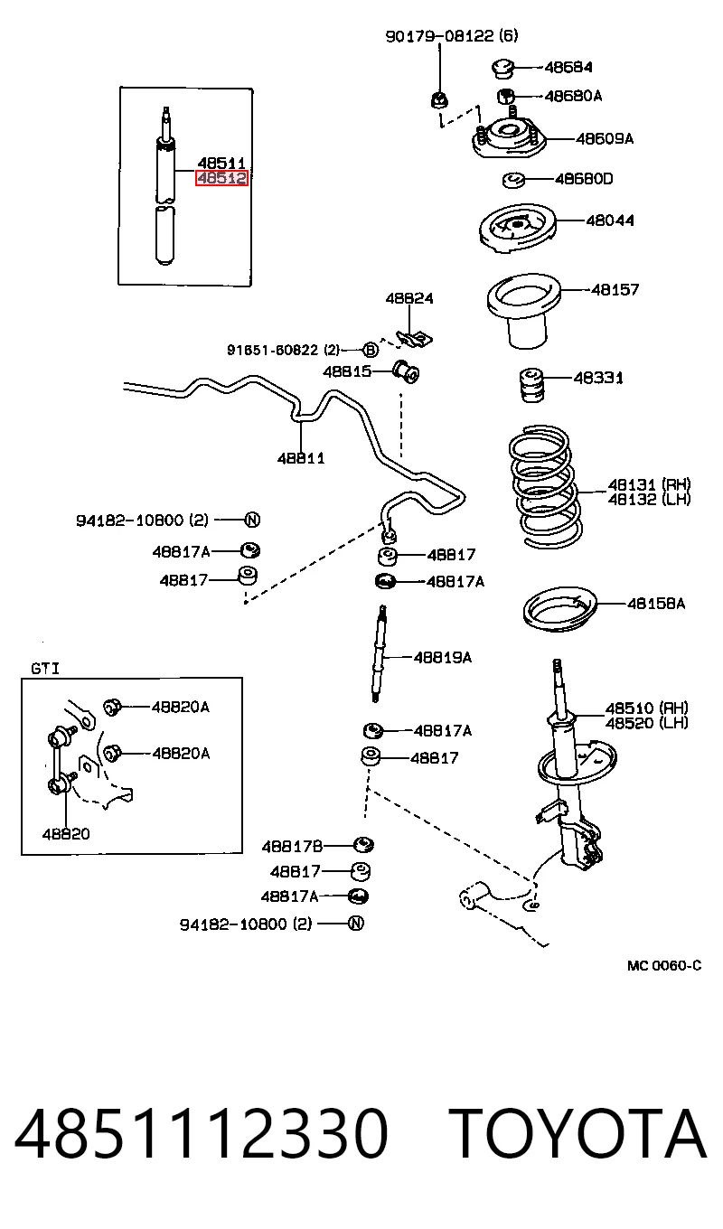 4851112330 Toyota