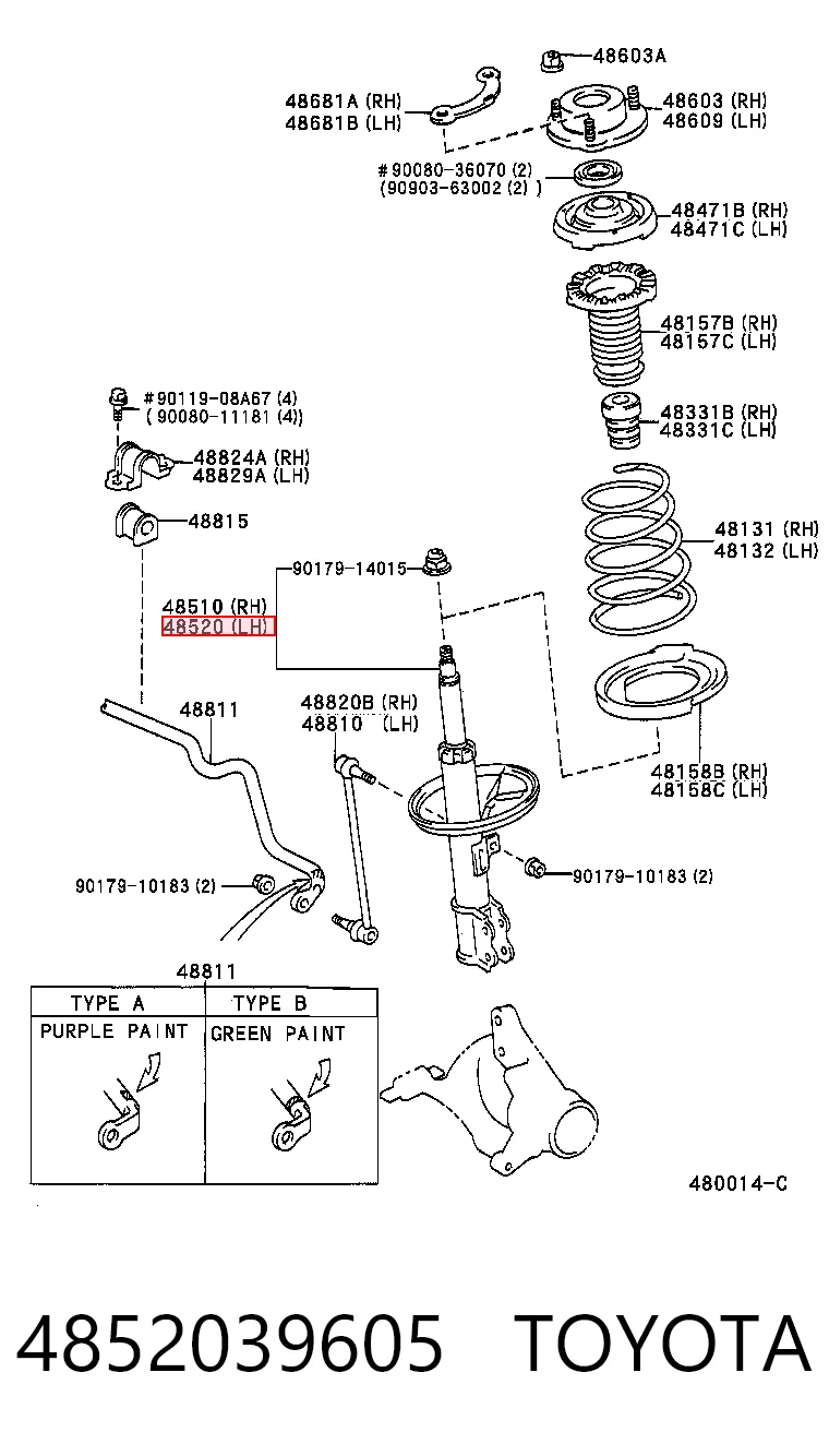 4852039605 Toyota