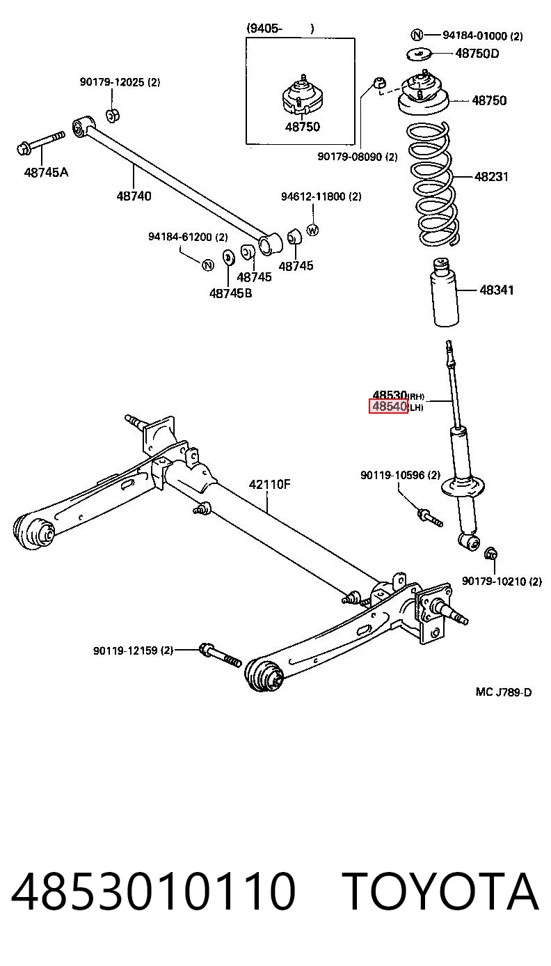 4853010110 Toyota