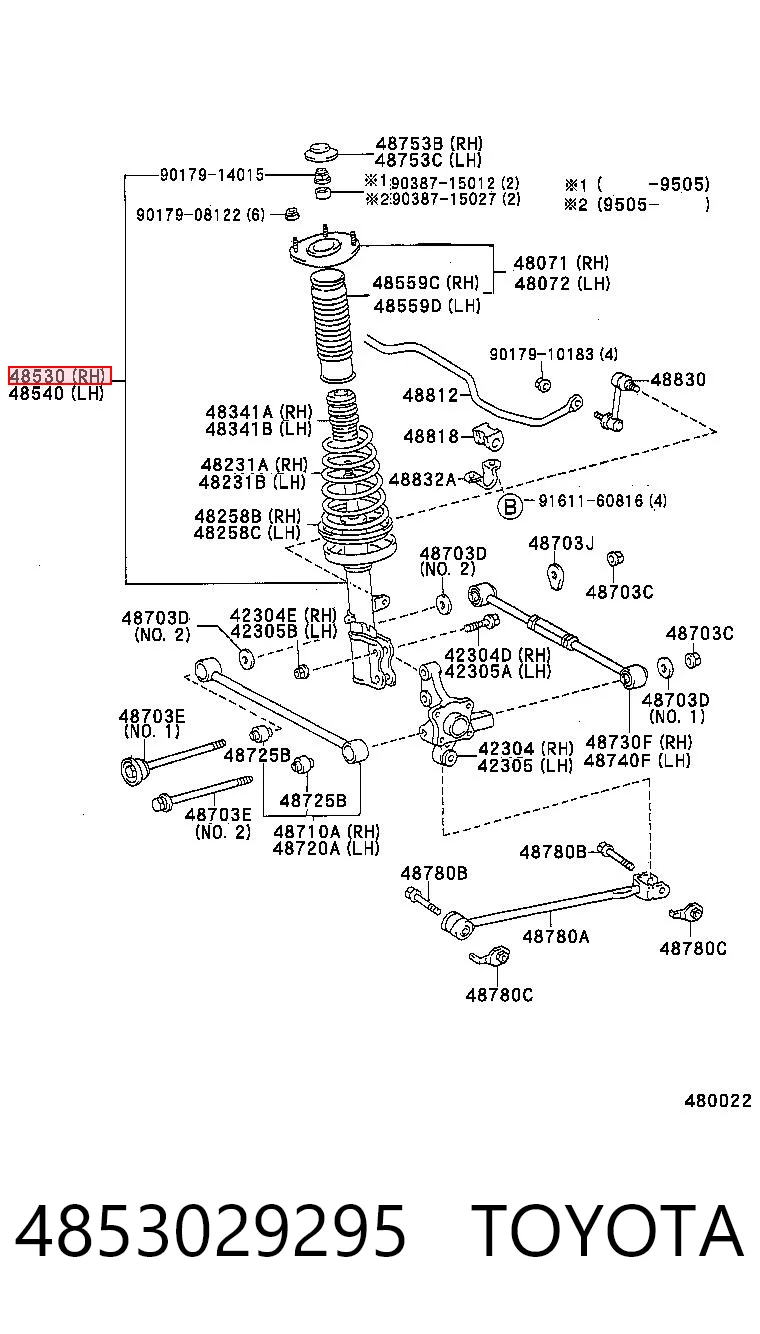 4853029295 Toyota