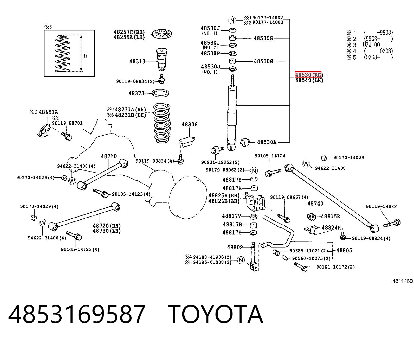 4853169587 Toyota