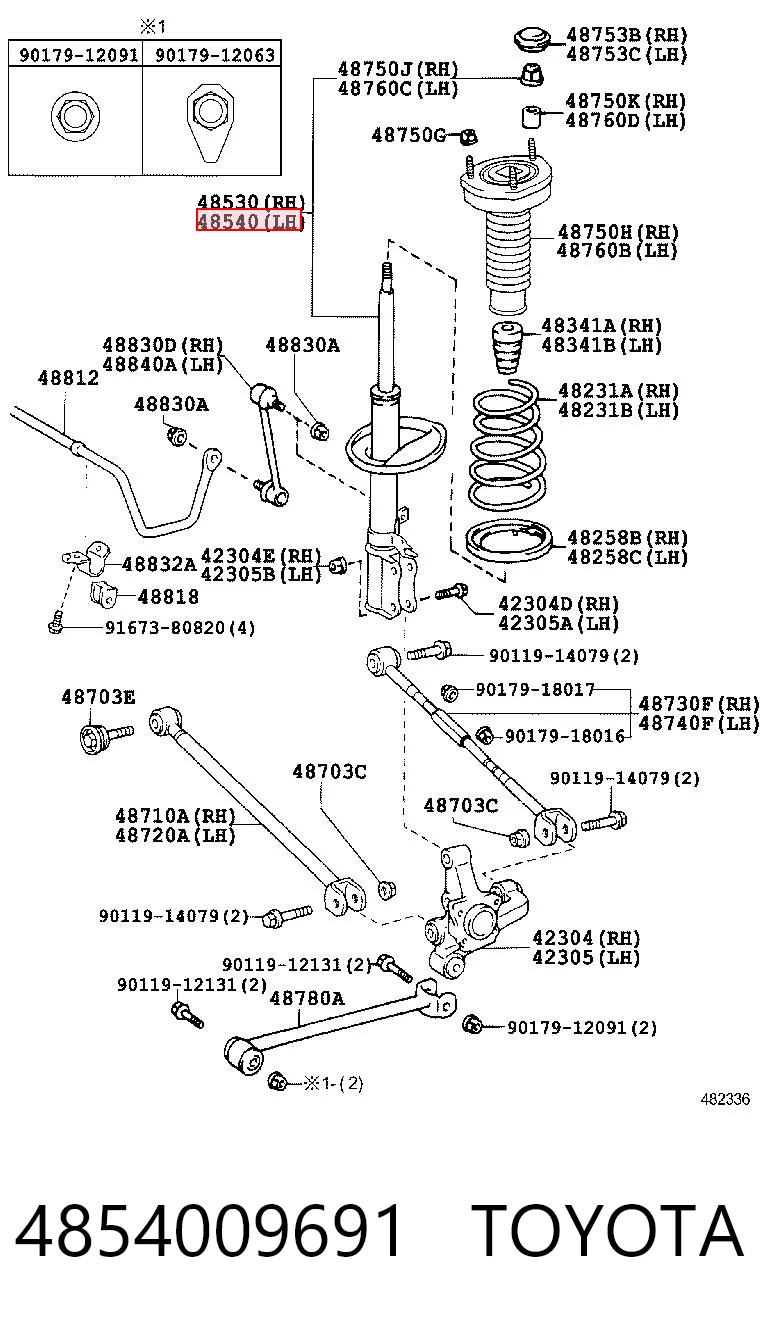 4854009691 Toyota