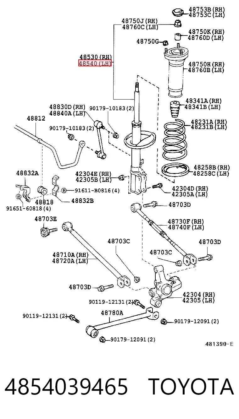 4854039465 Toyota