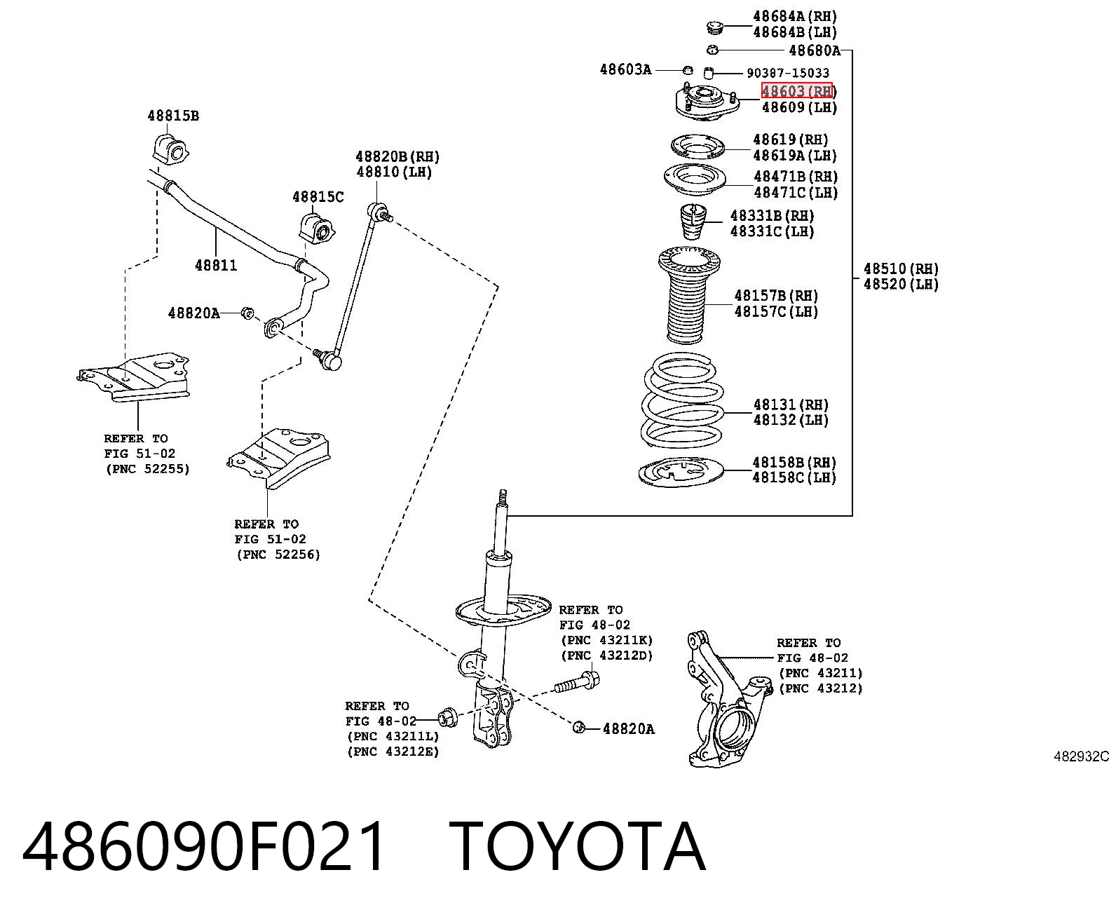 486090F021 Toyota