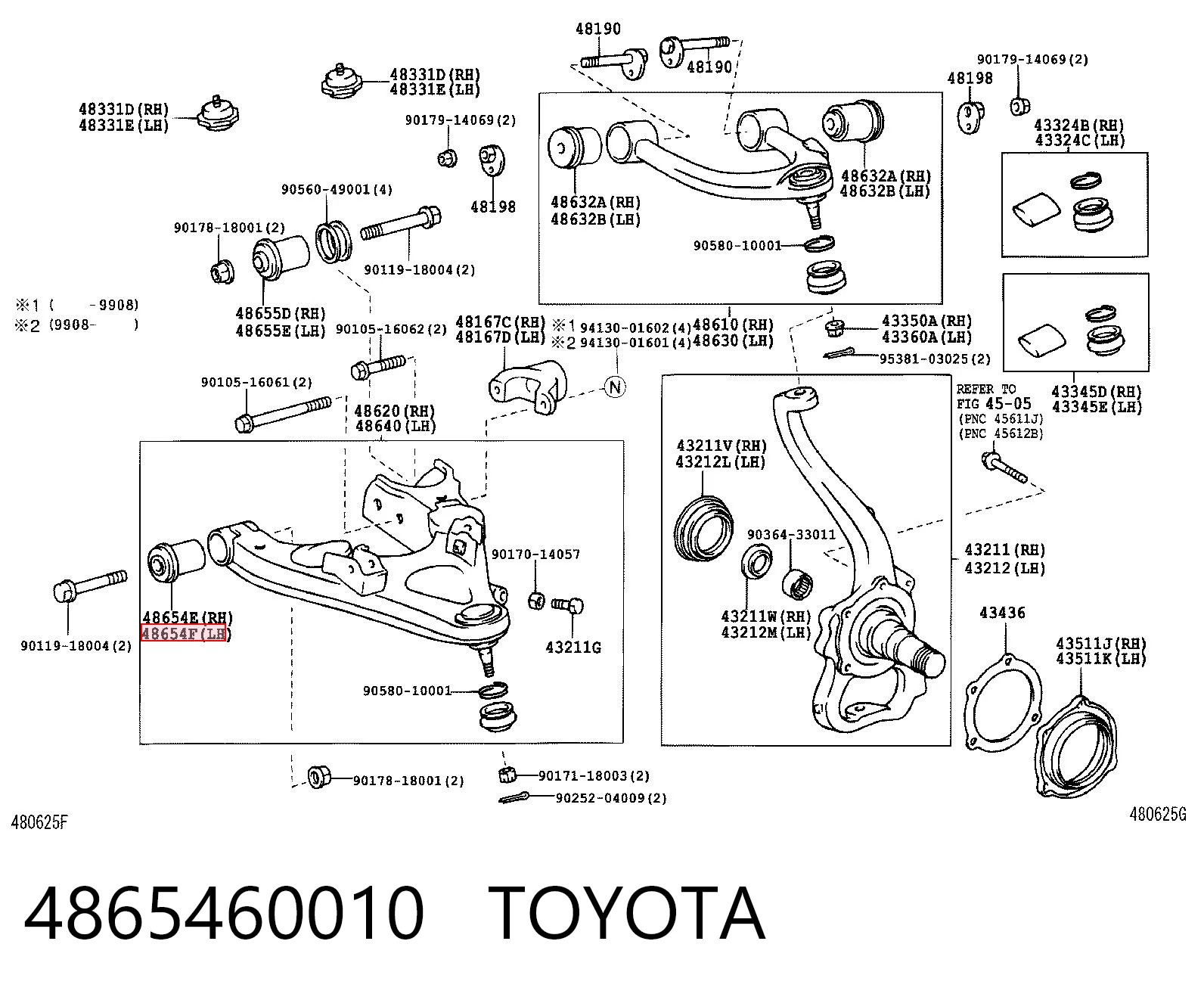 4865460010 Toyota