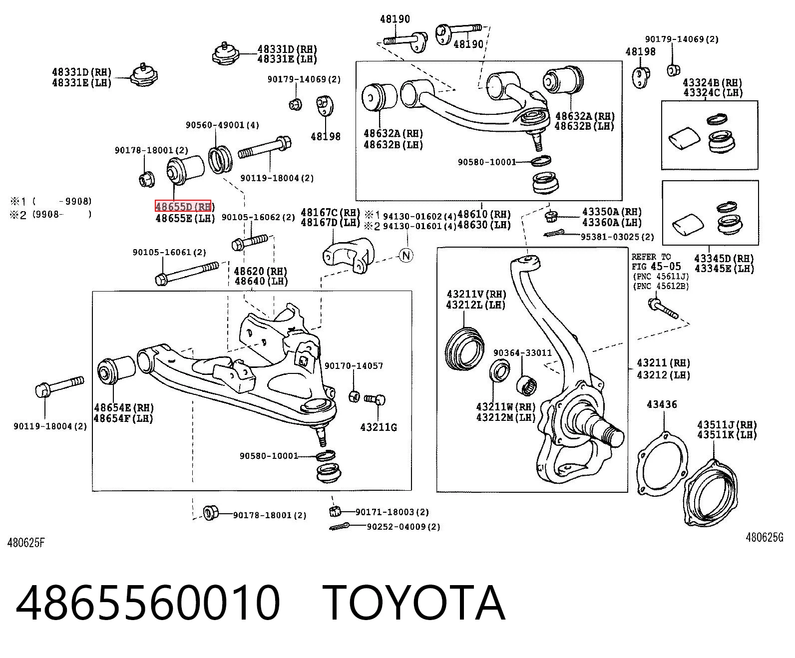 4865560010 Toyota