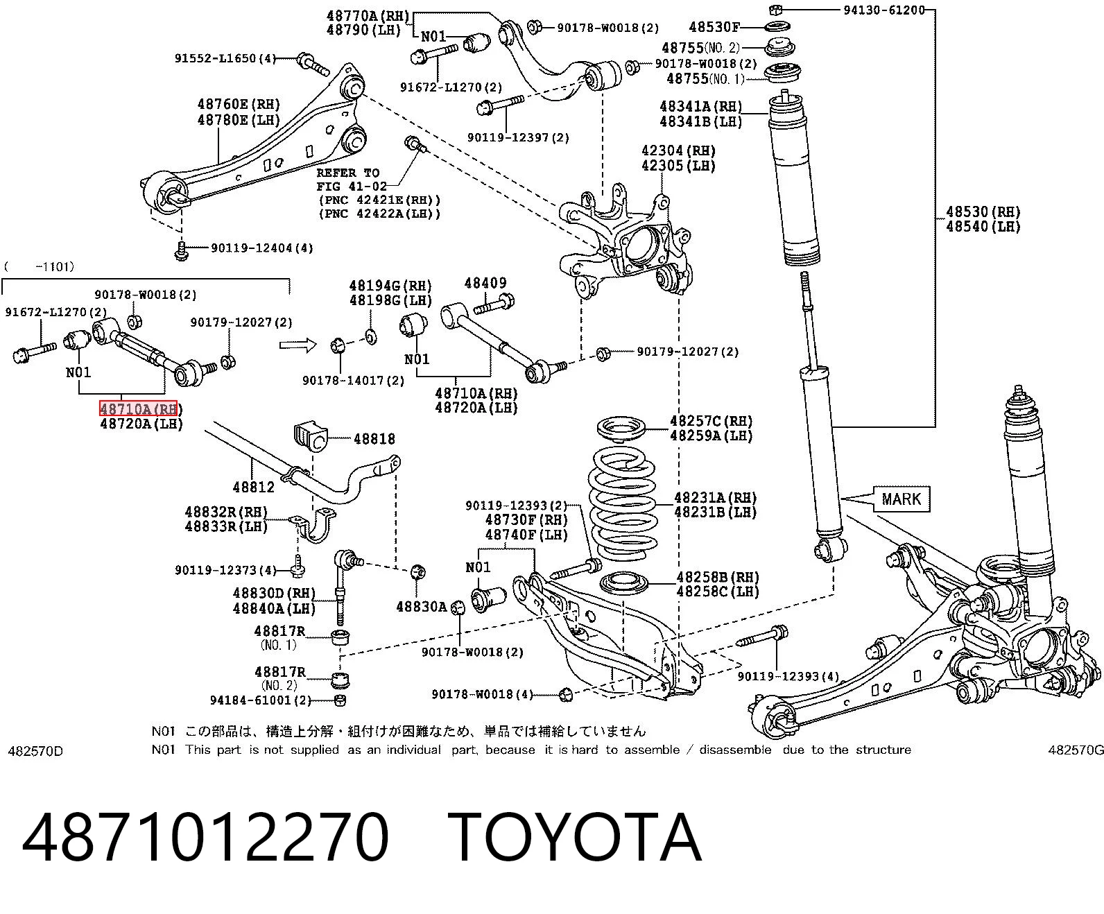 4871012270 Toyota