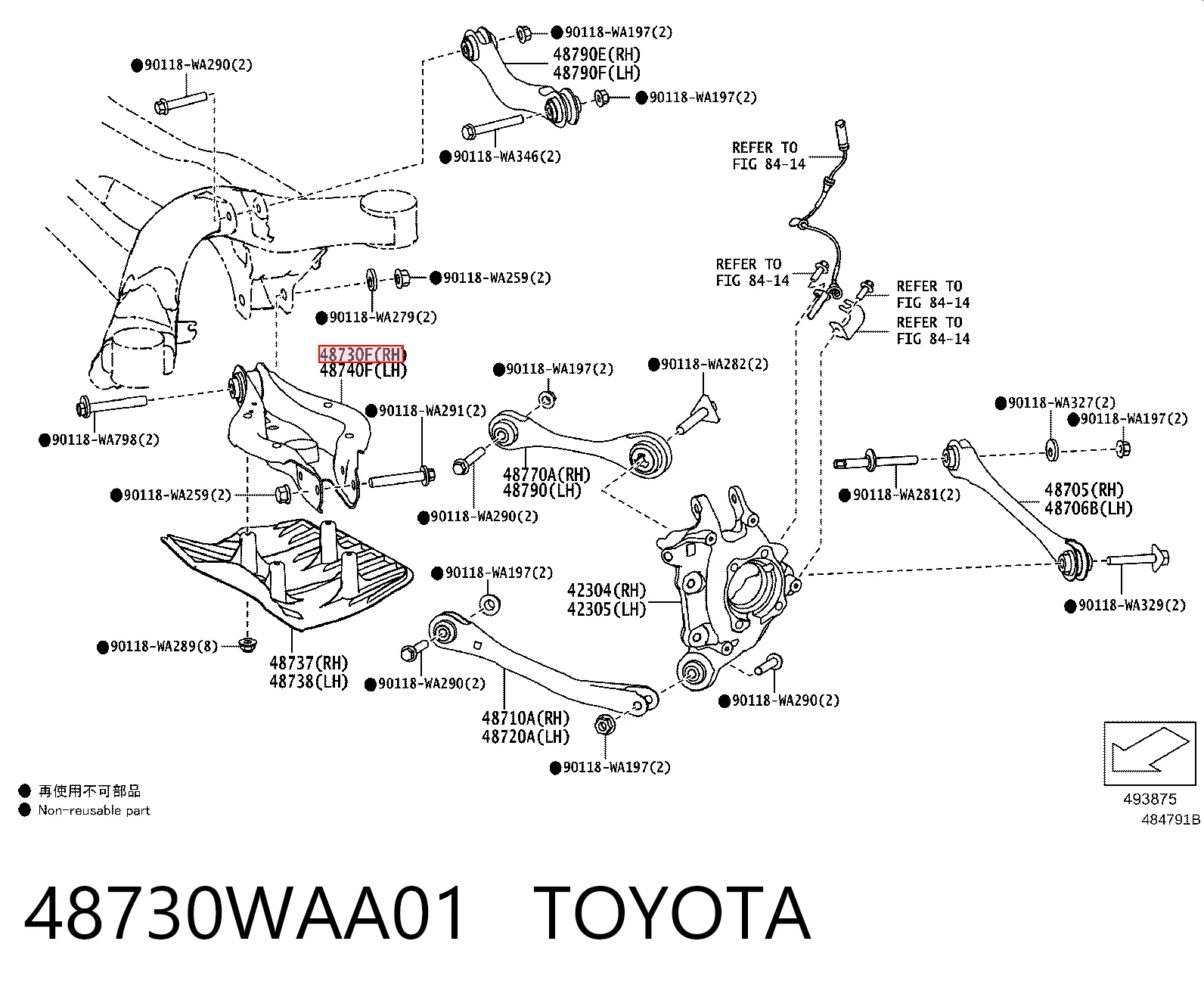 48730WAA01 Toyota