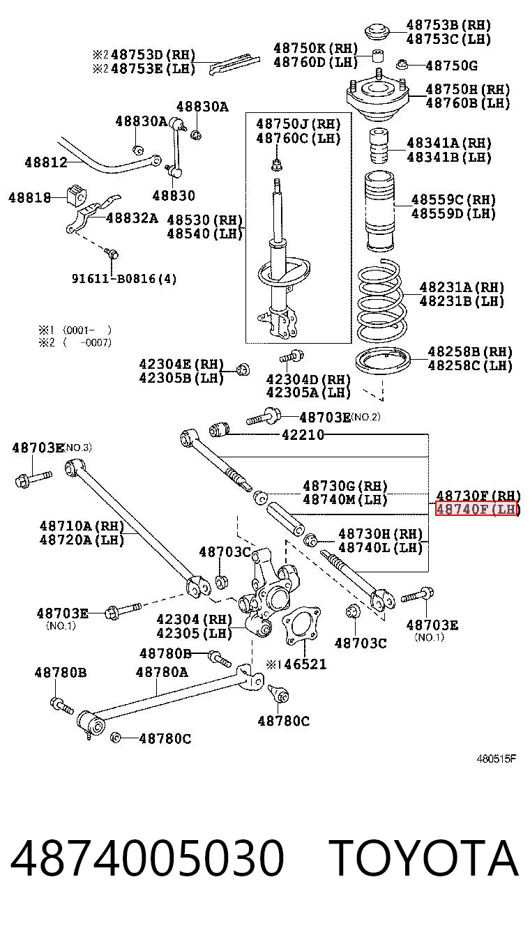 4874005030 Toyota