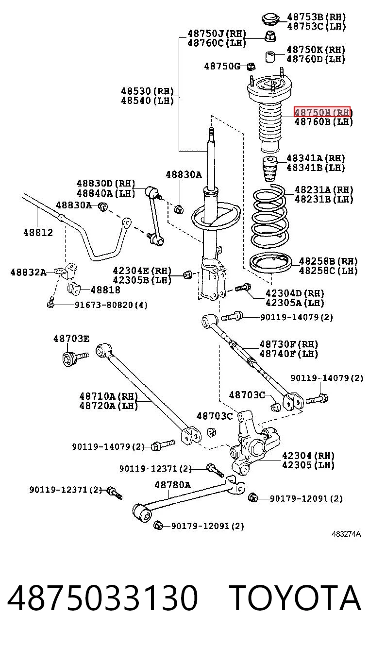 4875033130 Toyota