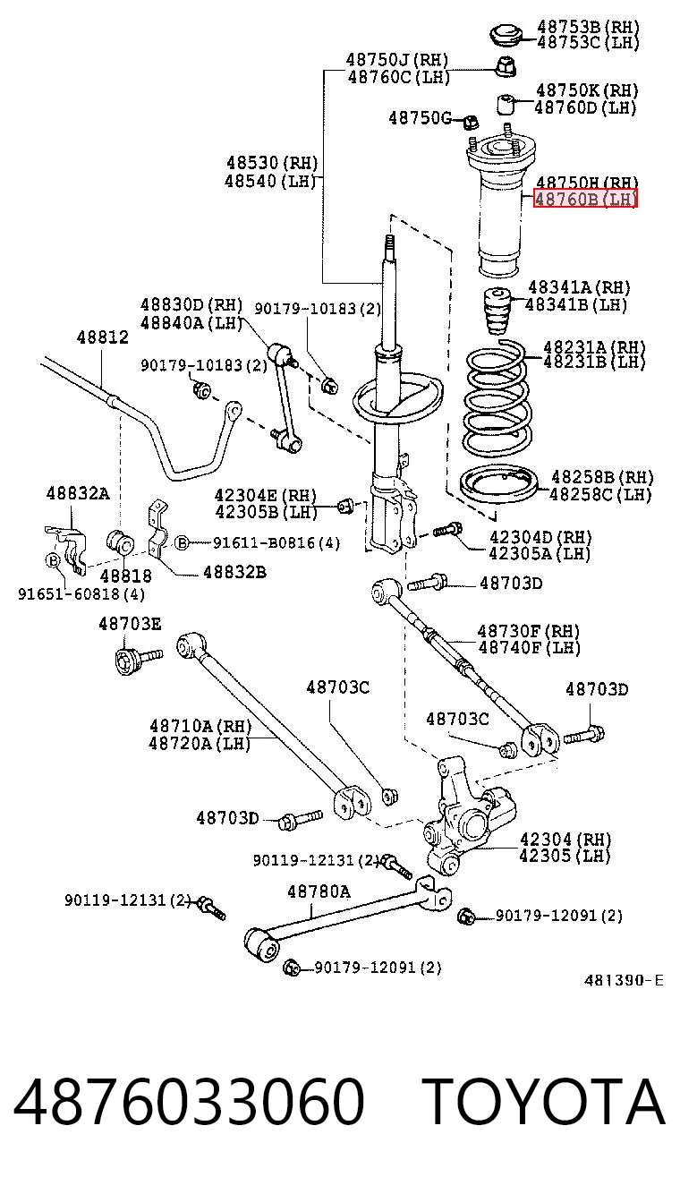4876033060 Toyota