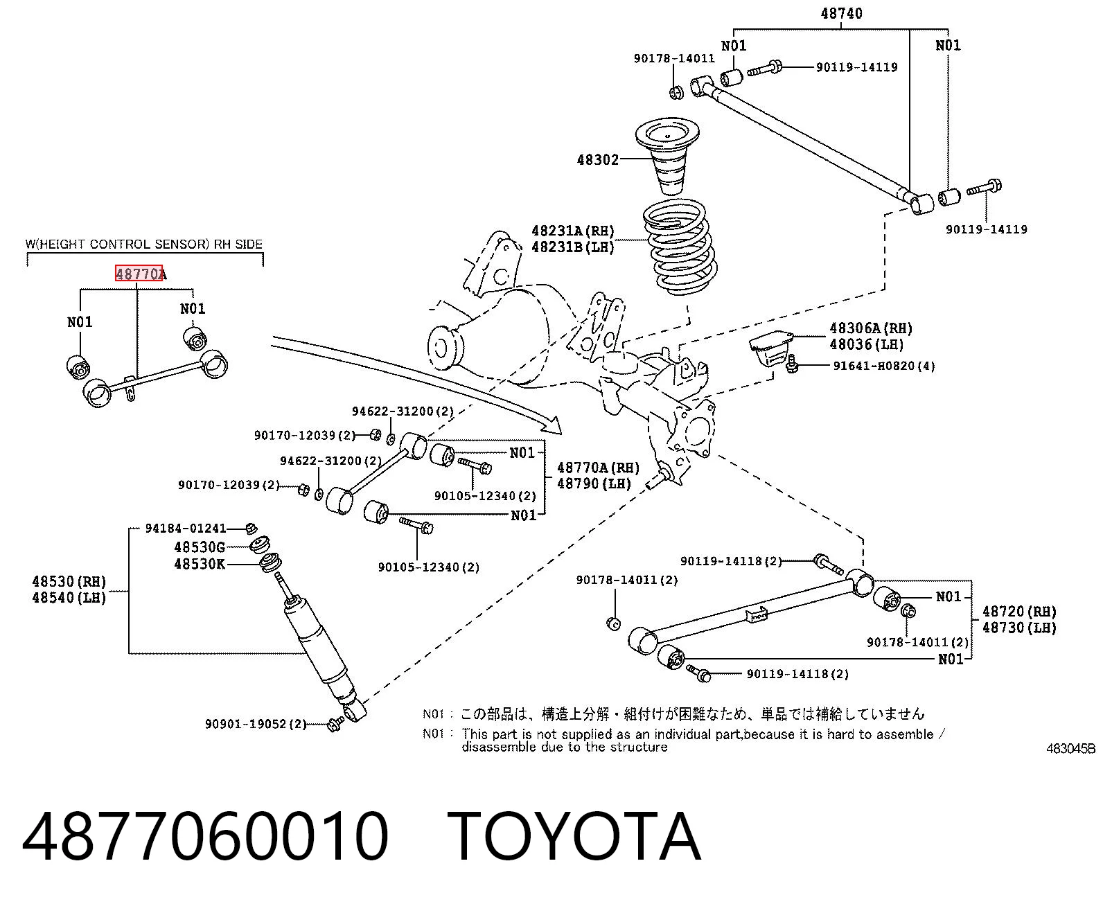 4877060010 Toyota