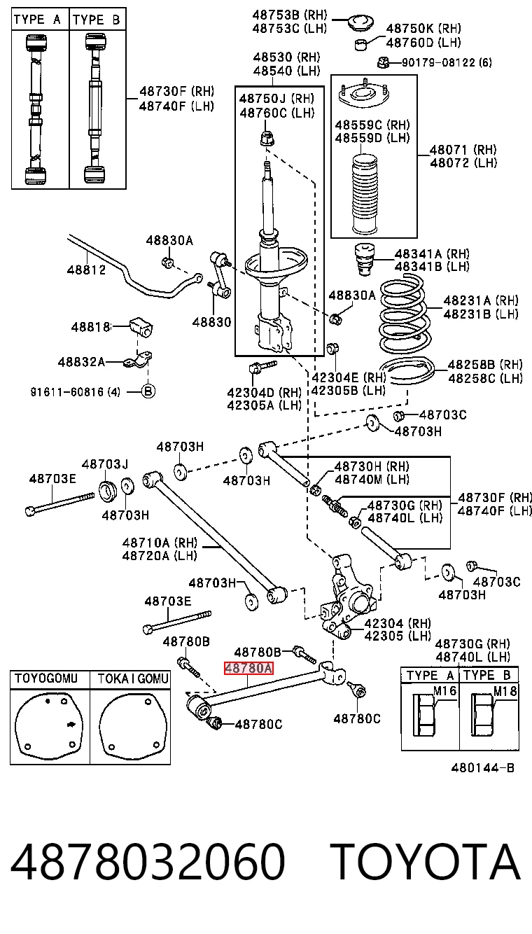 4878032060 Toyota
