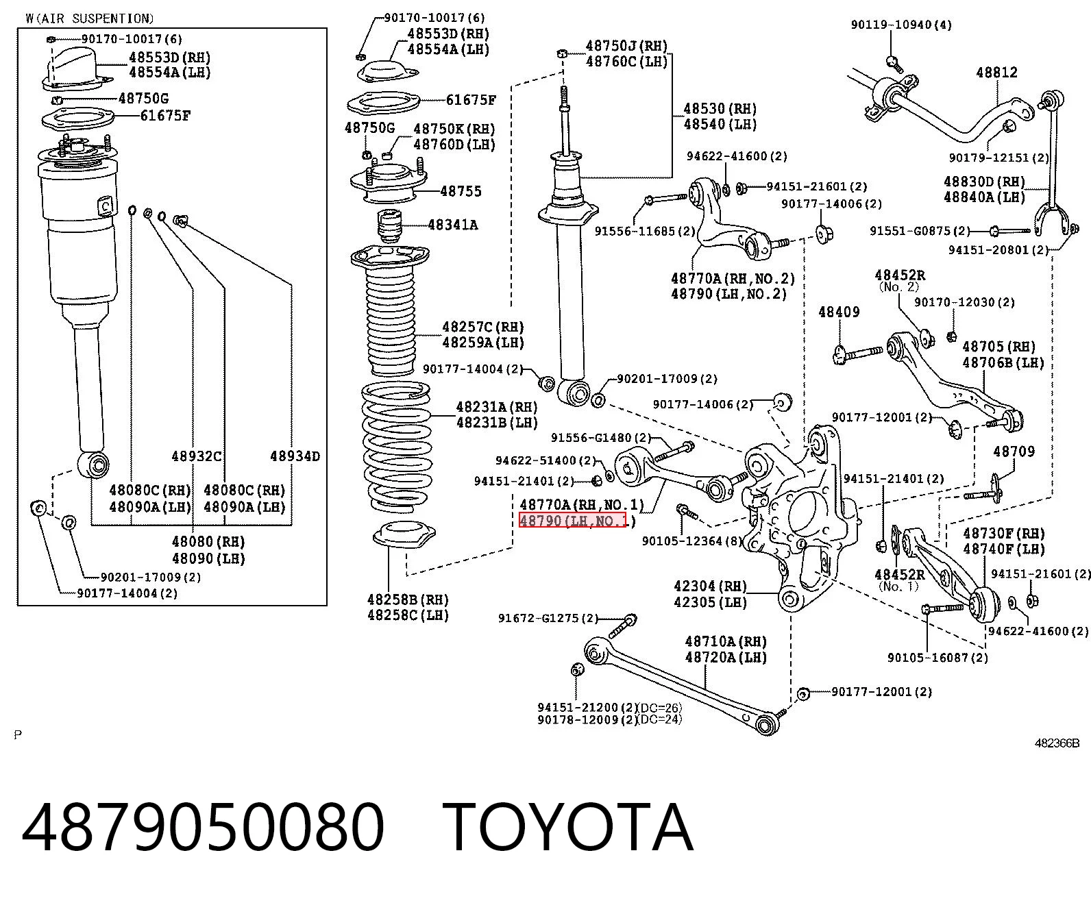 4879050080 Toyota