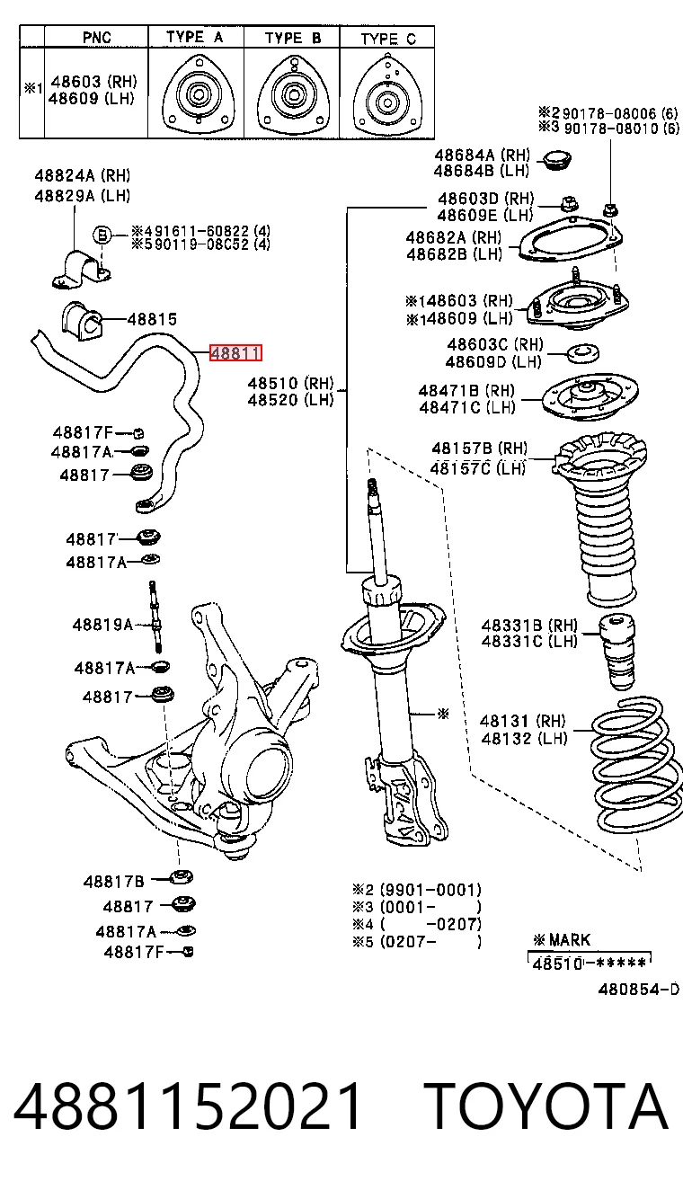 4881152021 Toyota