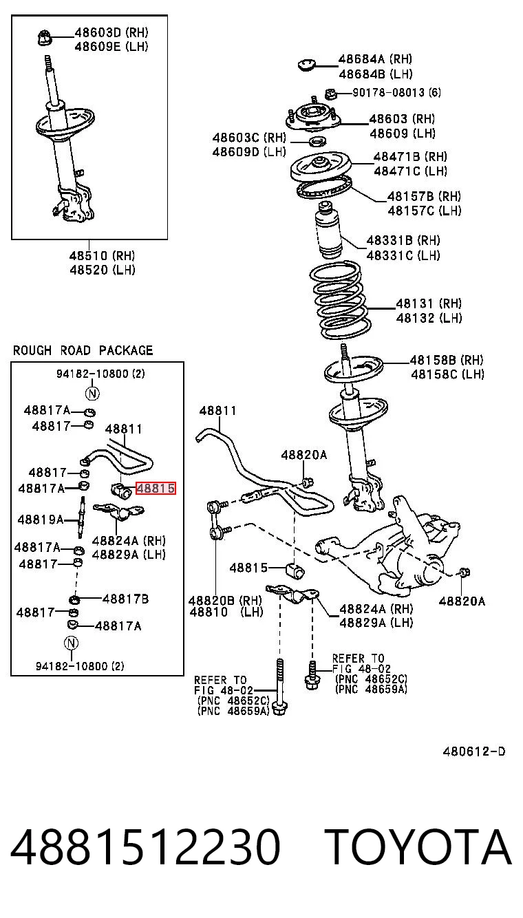 4881512230 Toyota