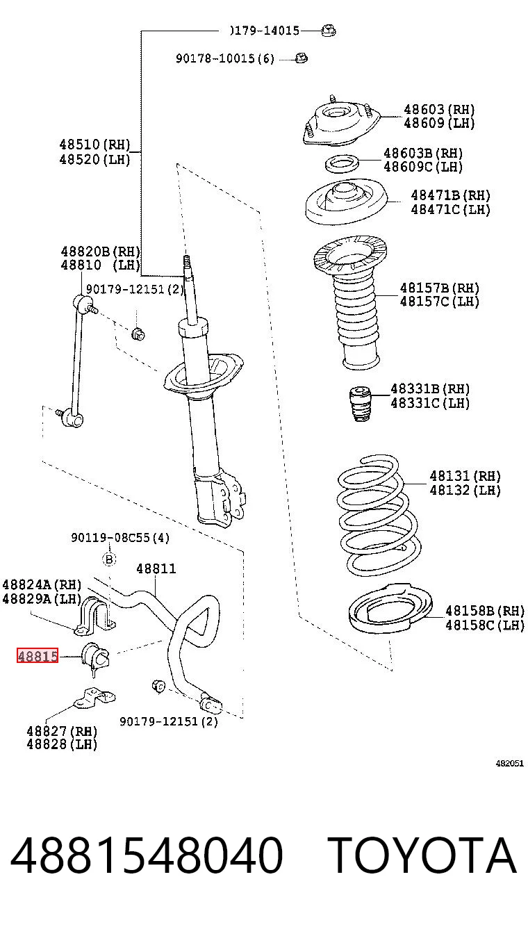 4881548040 Toyota