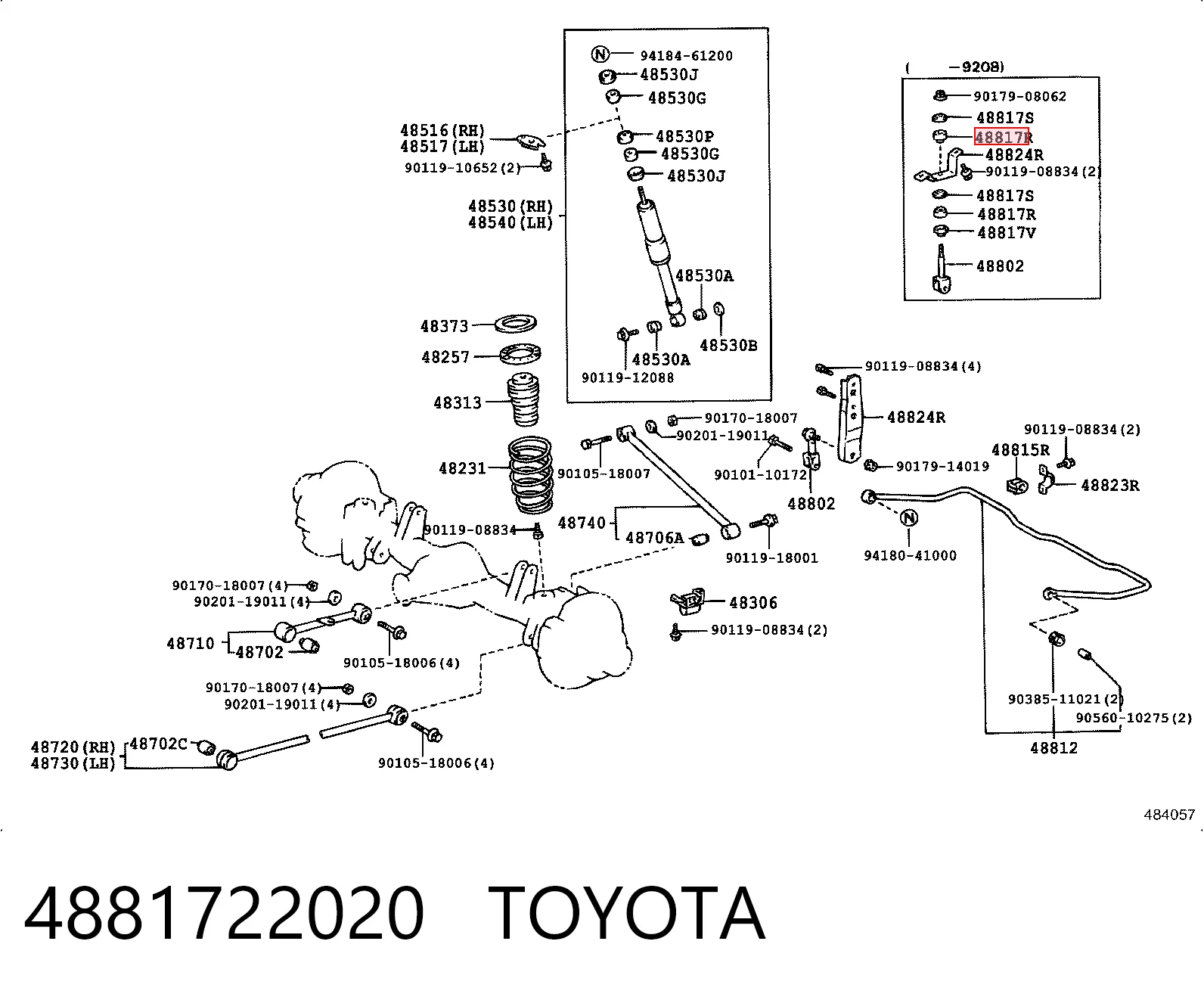 4881722020 Toyota
