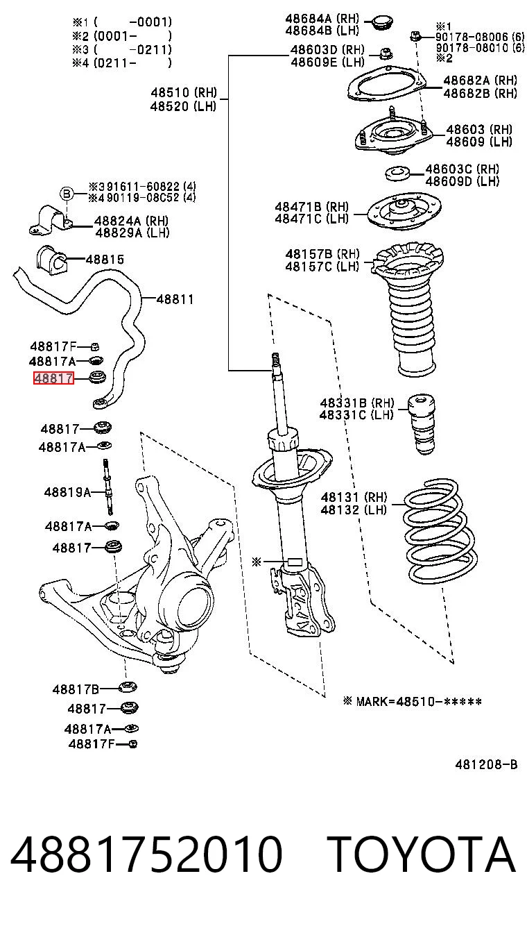 4881752010 Toyota