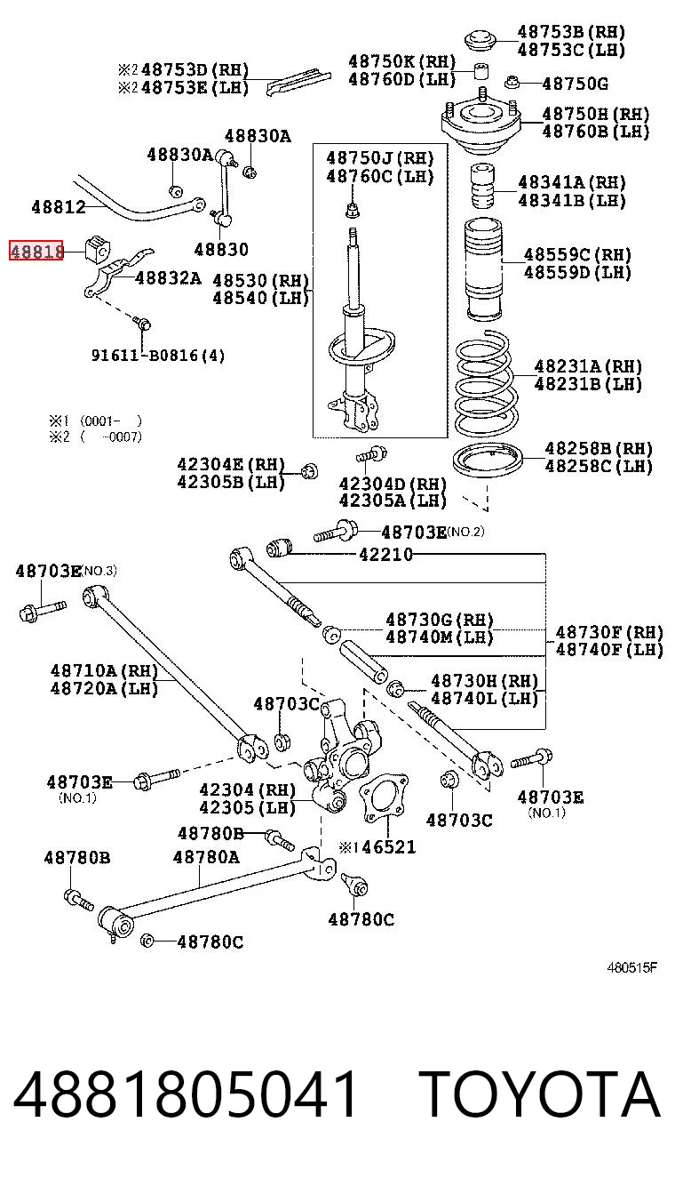 4881805041 Toyota