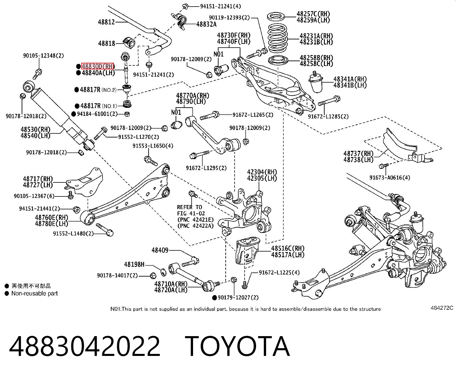 4883042022 Toyota