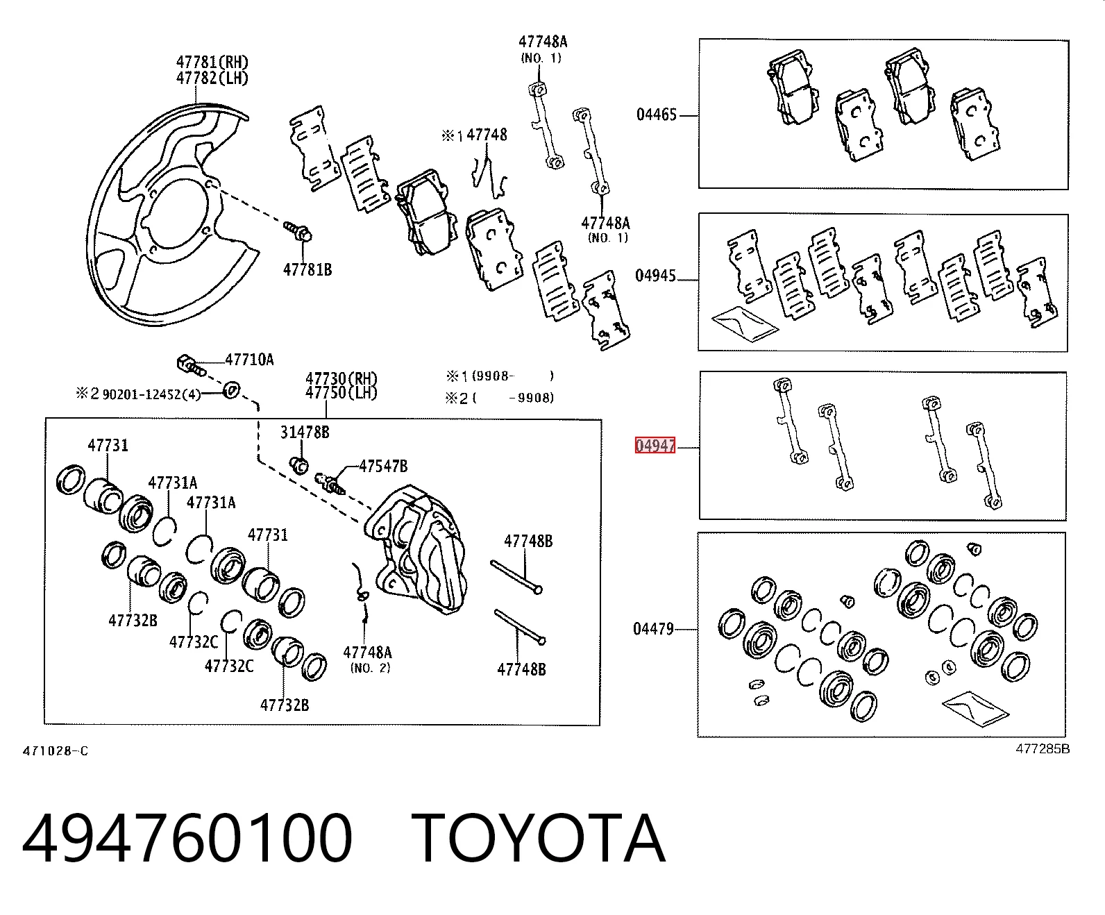 494760100 Toyota