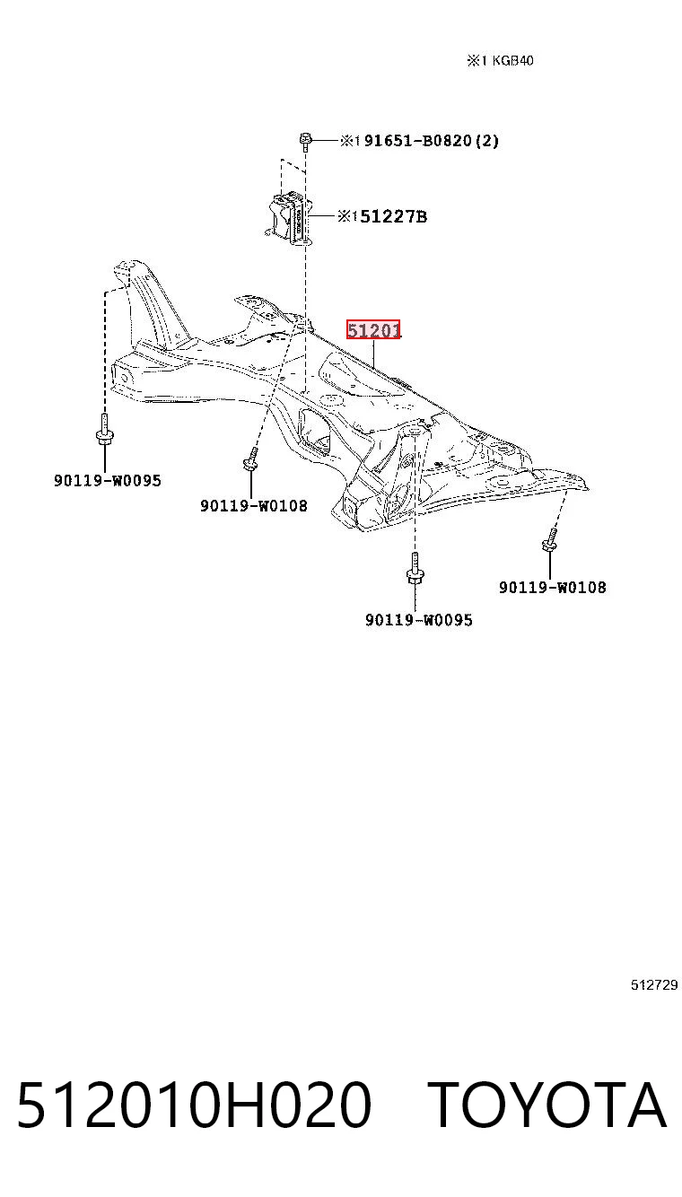 512010H020 Toyota