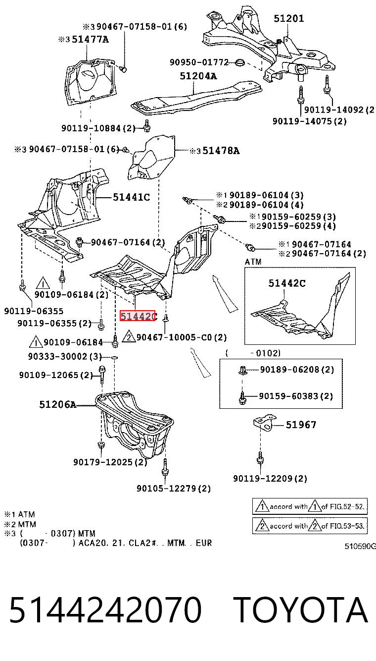 5144242070 Toyota