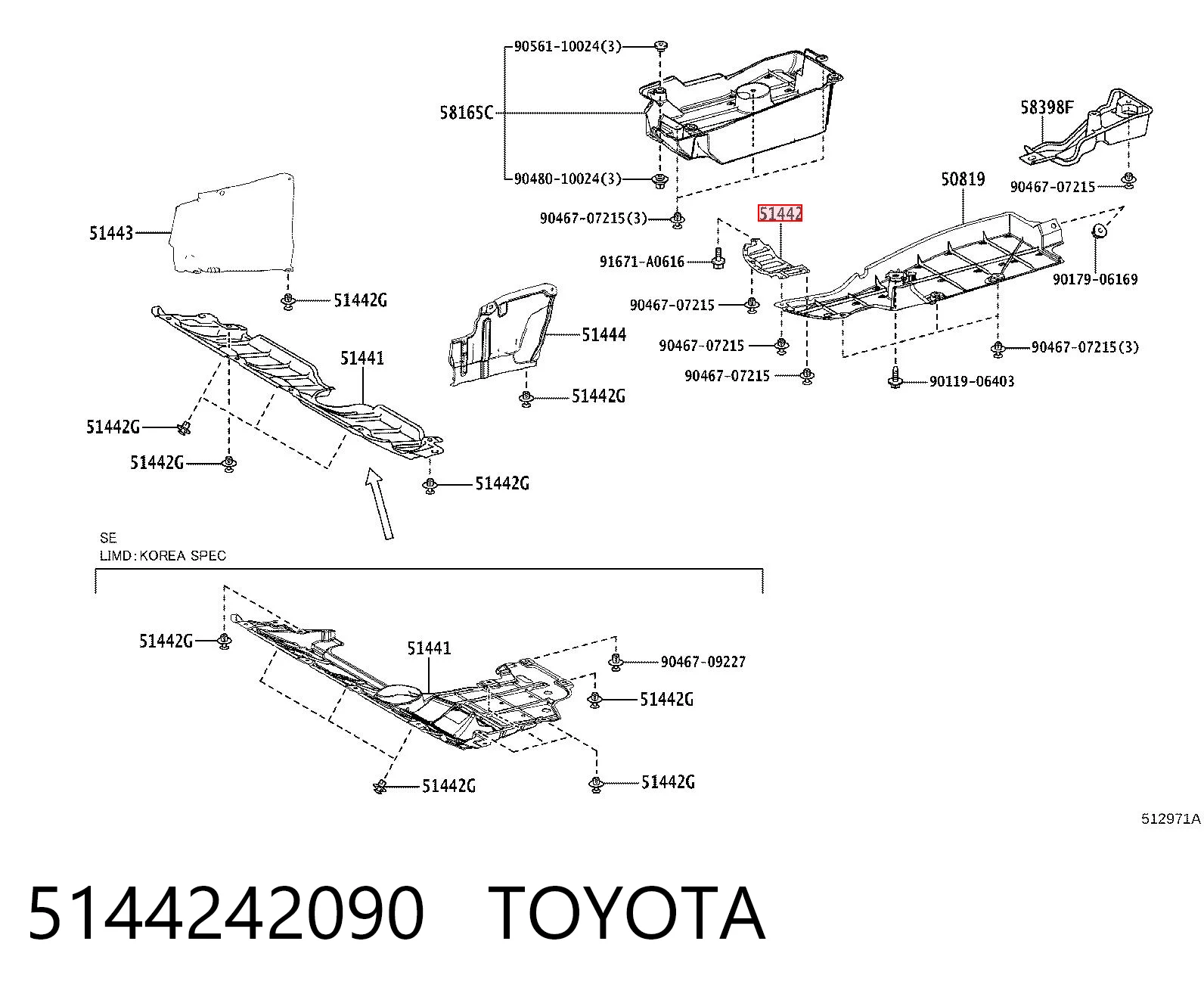 5144242090 Toyota
