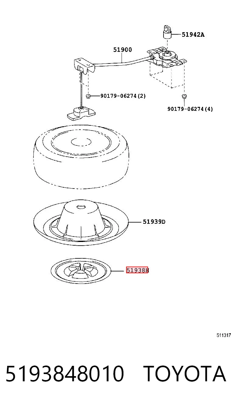 5193848010 Toyota