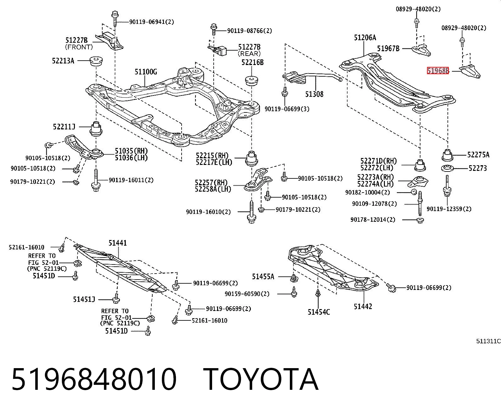 5196848010 Toyota