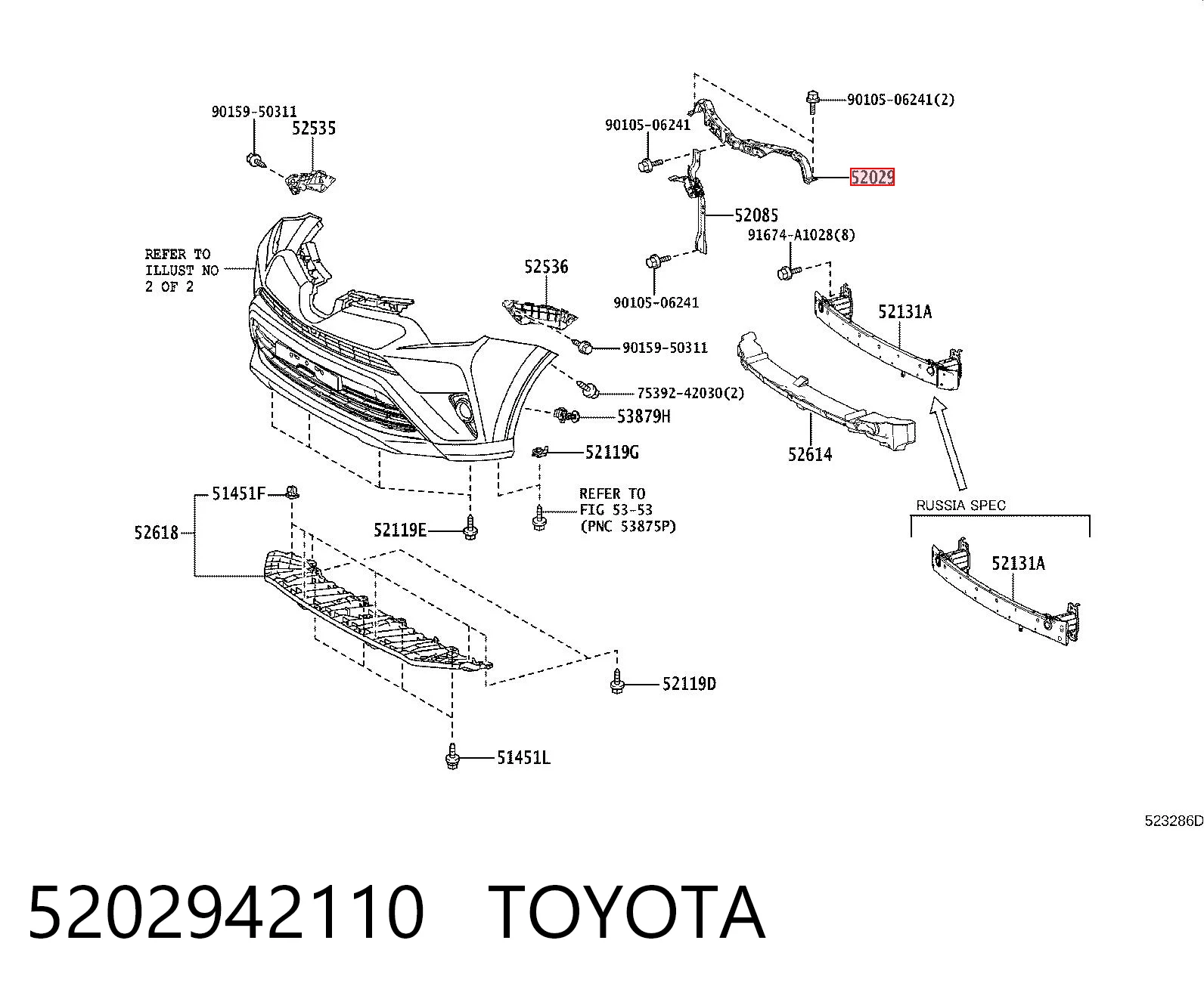 5202942110 Toyota