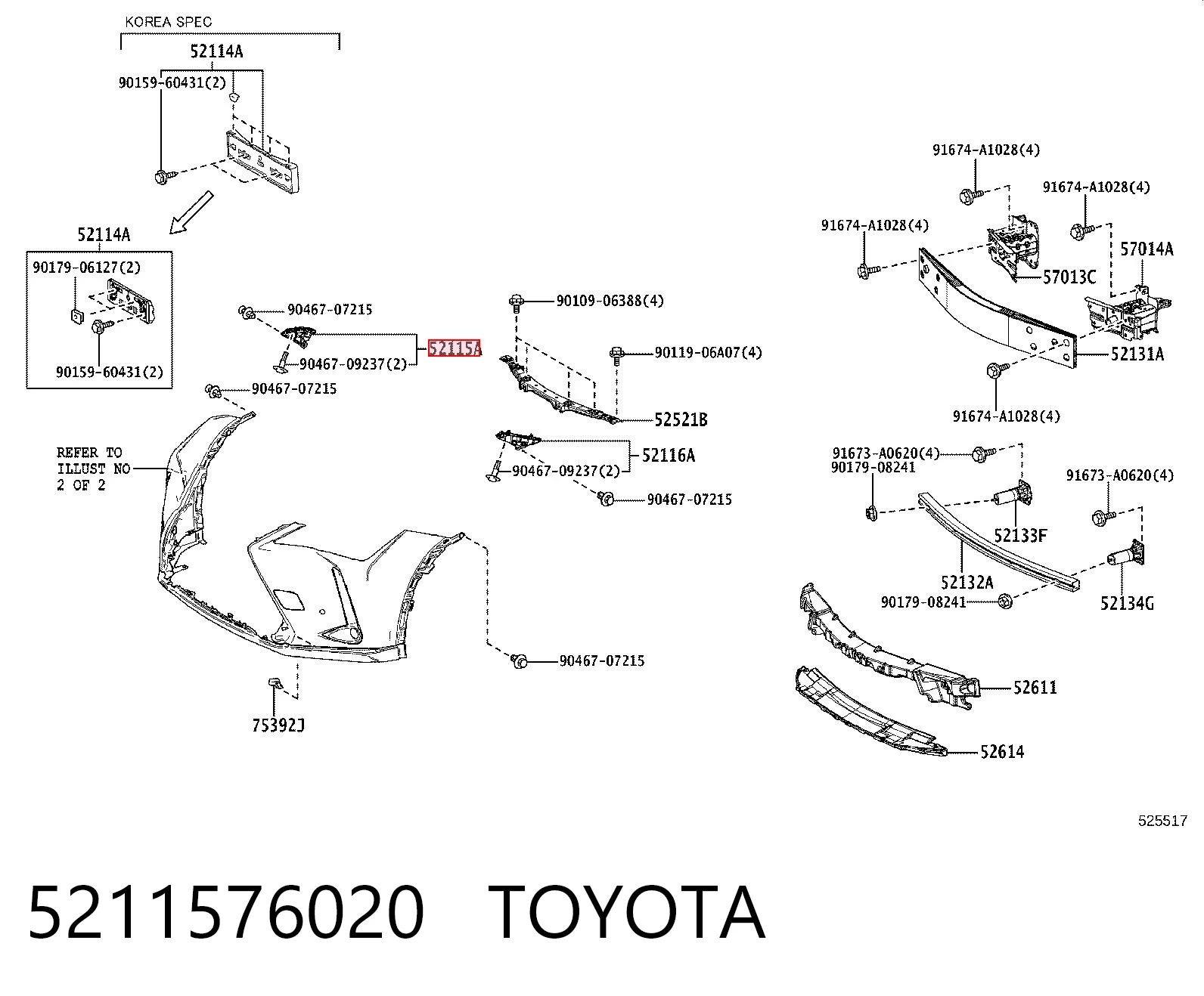 5211576020 Toyota