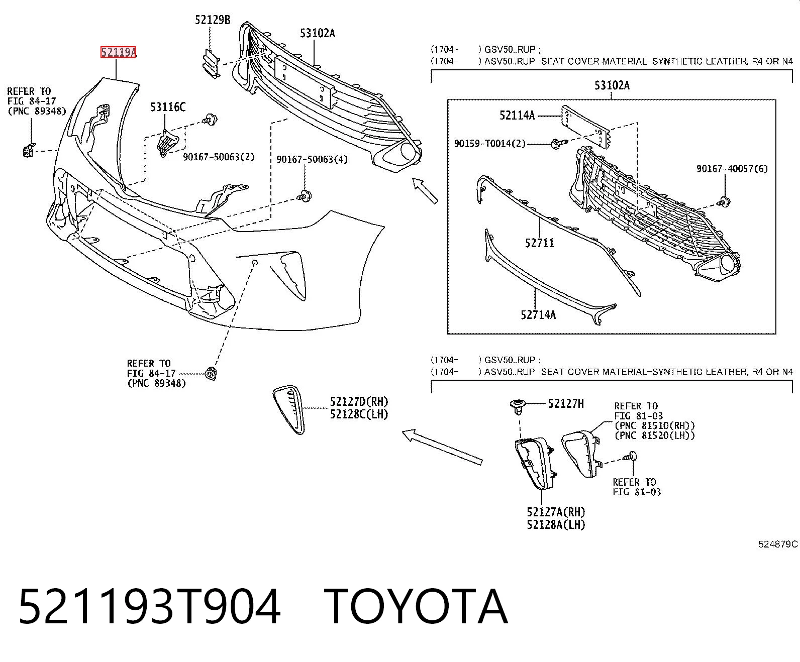521193T904 Toyota