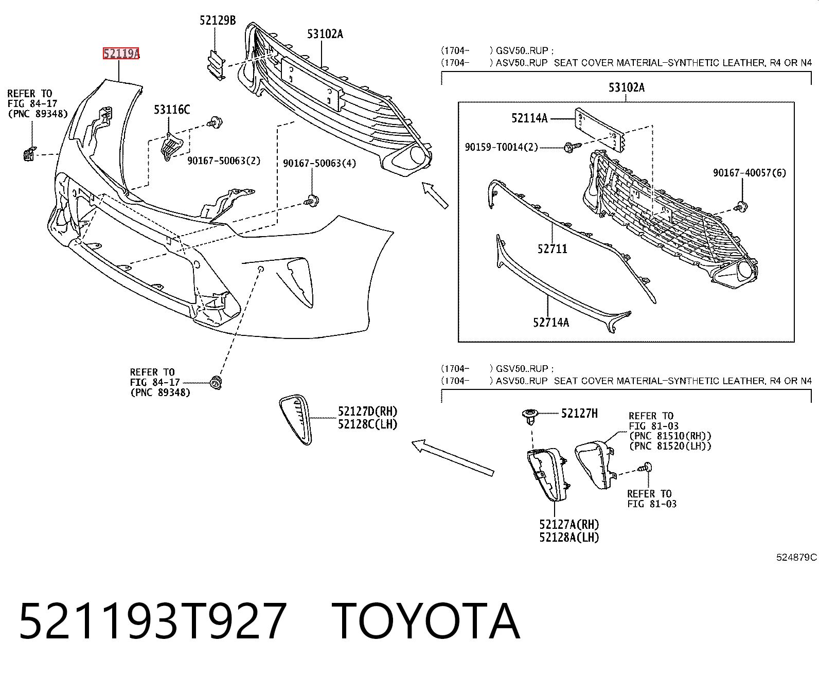 521193T927 Toyota
