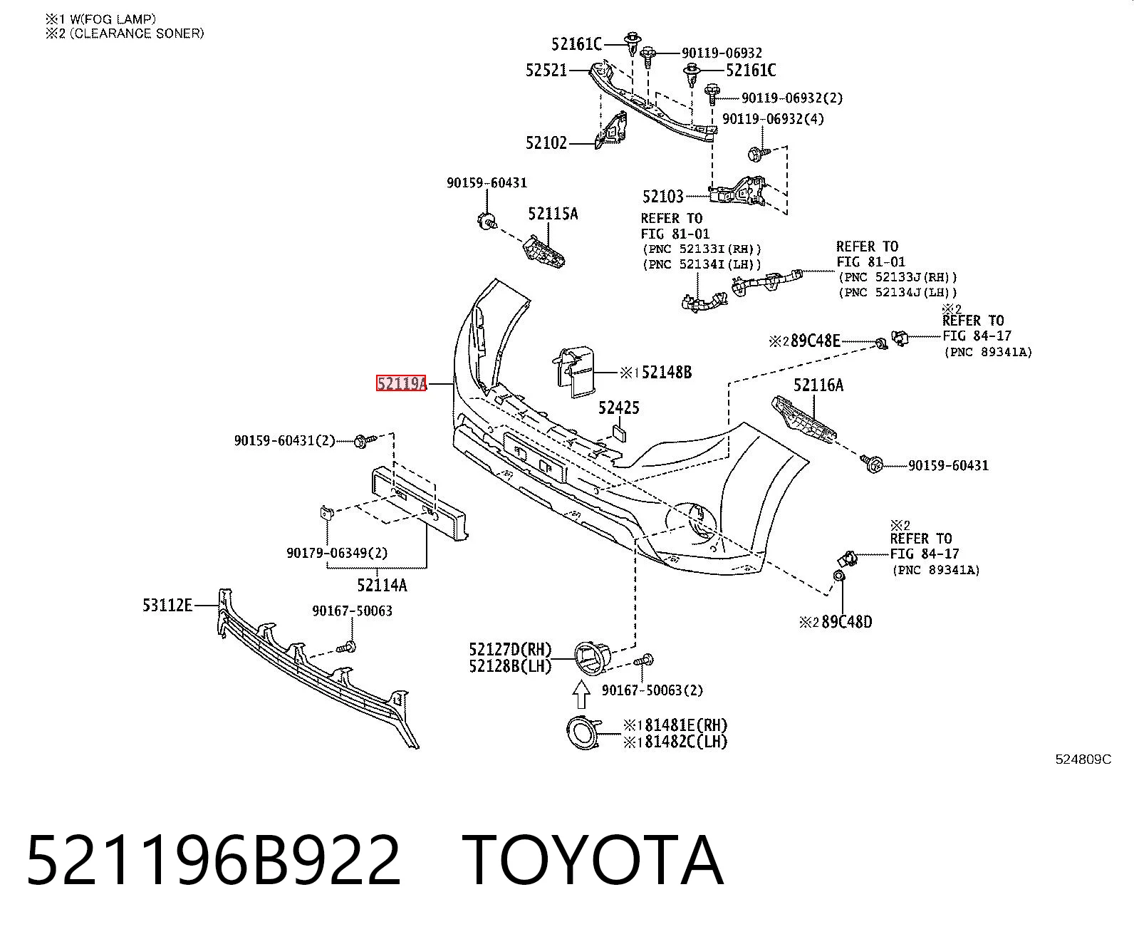 521196B922 Toyota